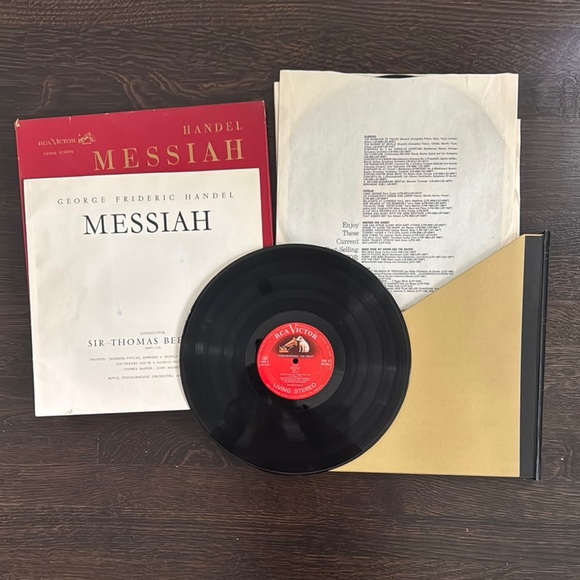 Handel Messiah Vinyl Record - Picture 5 of 17